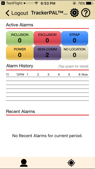 TrackerPAL™ Mobile سکرین شاٹس