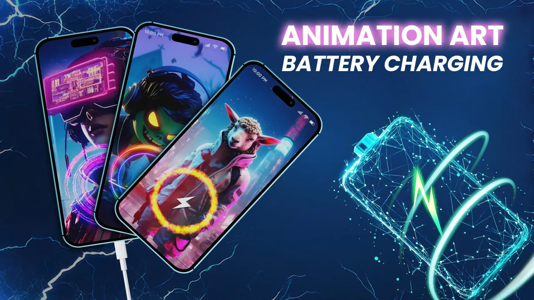Battery Charging Animation Screenshots