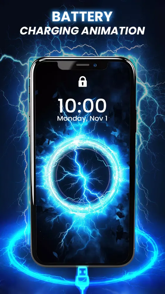 Battery Charging Animation Screenshots
