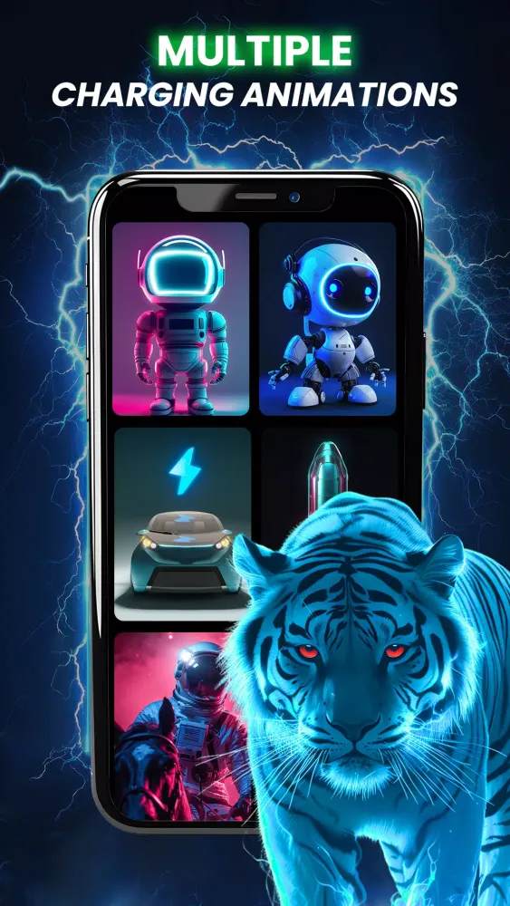 Battery Charging Animation Screenshots