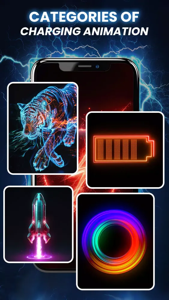 Battery Charging Animation Screenshots