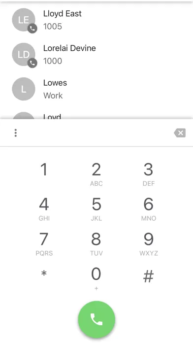 Ảnh chụp màn hình của SCS Mobile