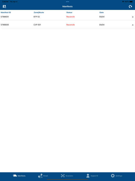 Reliable Express Transport iPad  Screenshots