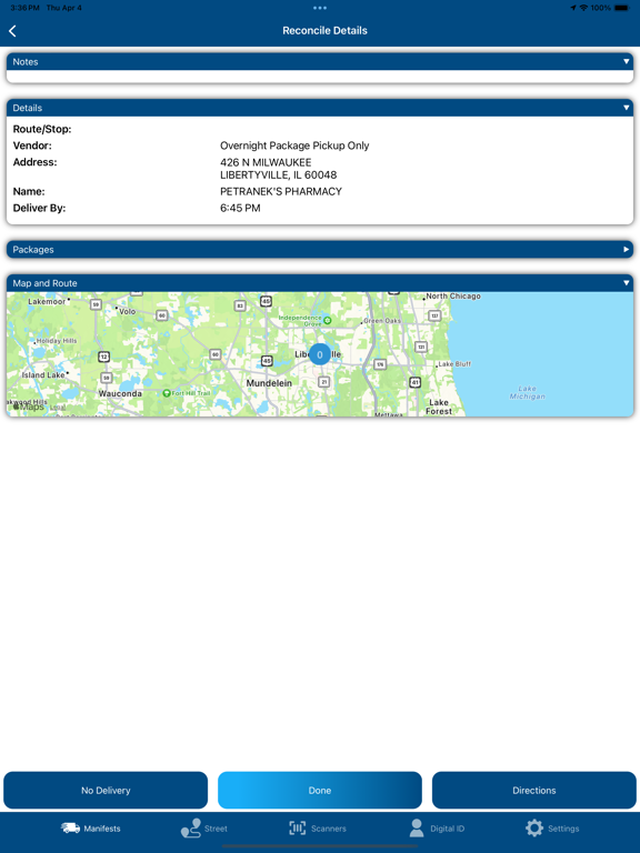 Reliable Express Transport iPad  Screenshots