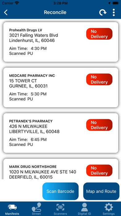 Reliable Express Transport Screenshots