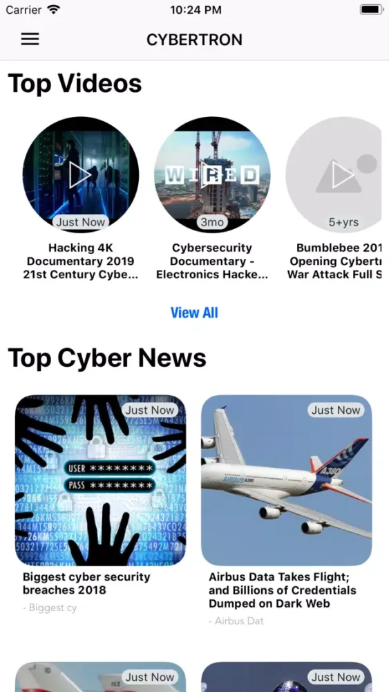 Screenshot di #1 Cyber Security News