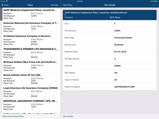 Secure Insurance Group iPad  Screenshots
