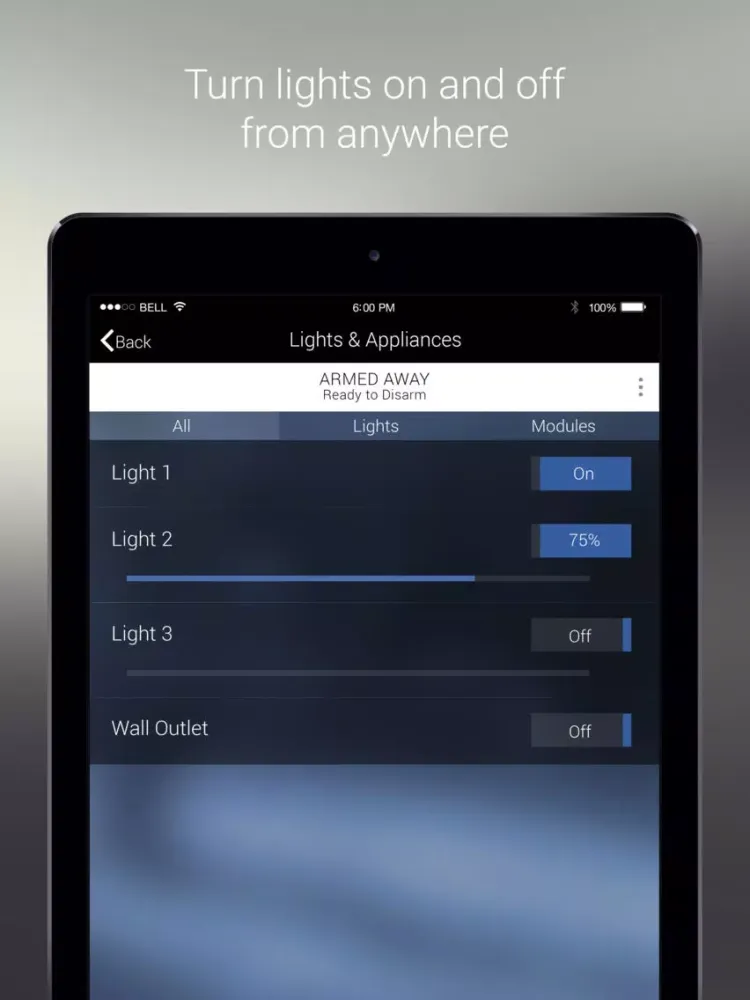 Capturas de tela do Ackerman iPad 
