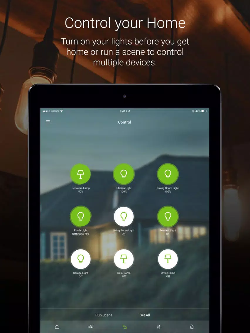 Edge Home Security iPad  Ekran Görüntüleri