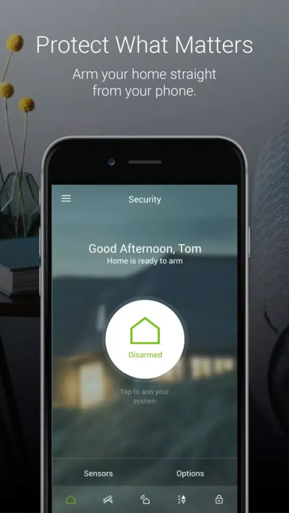 Tangkapan skrin Edge Home Security