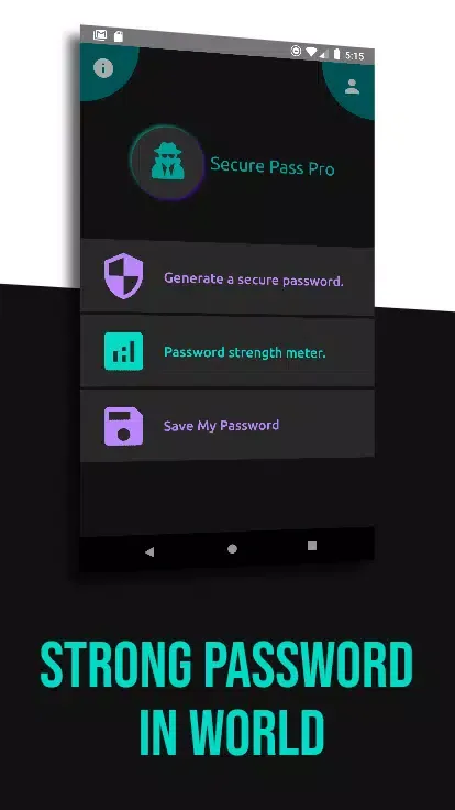 Secure Password Pro, Password Screenshots