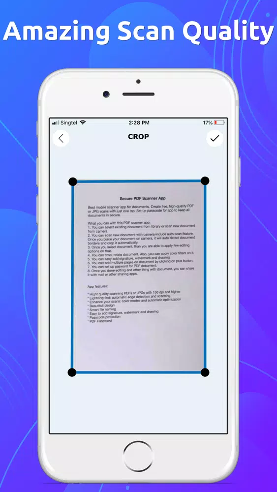 Secure PDF Scanner App OCR应用截图