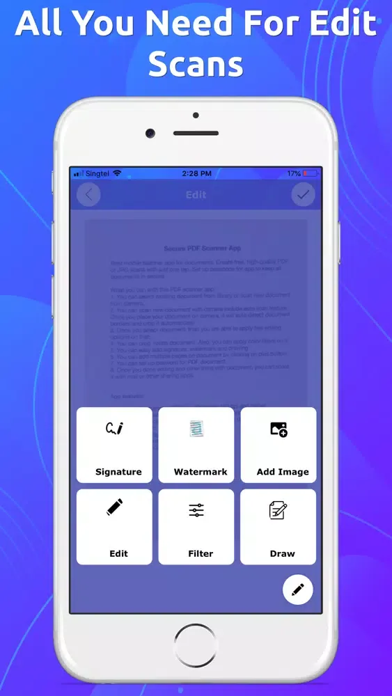 Secure PDF Scanner App OCR應用截圖