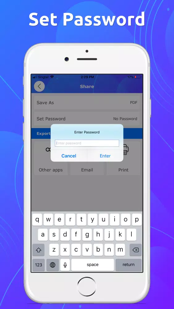 Secure PDF Scanner App OCR应用截图