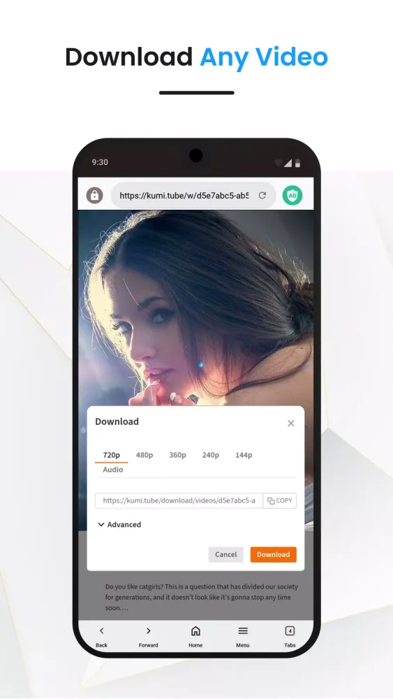 SecureX - Safe Proxy Browser Ekran Görüntüleri
