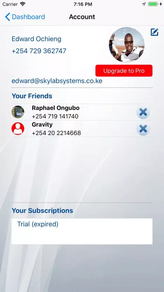 Securex App Screenshots