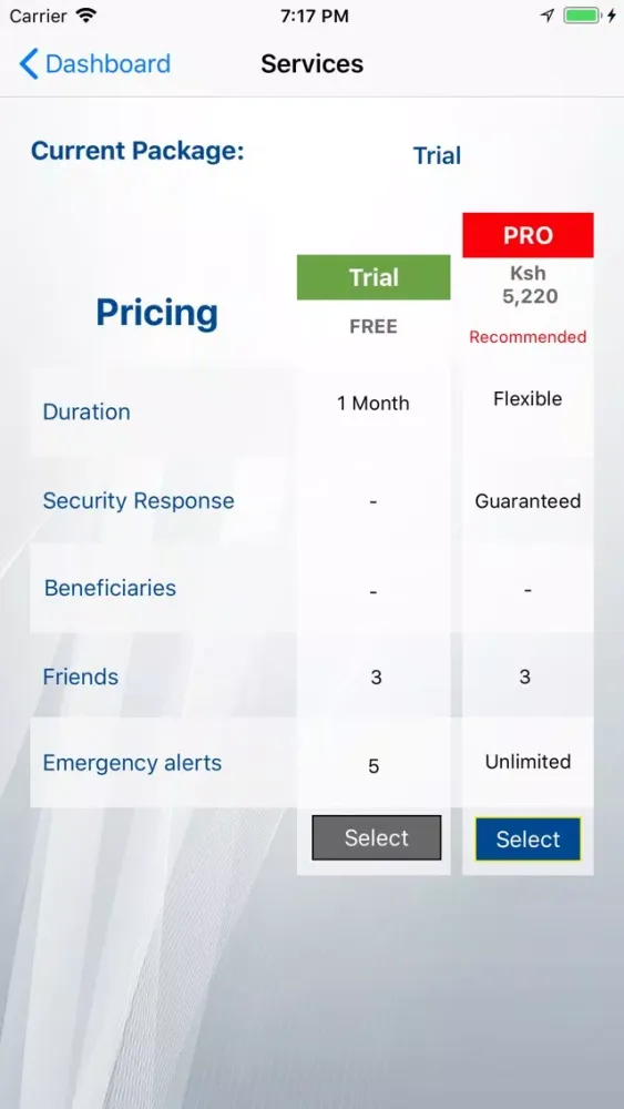 Securex App Screenshots