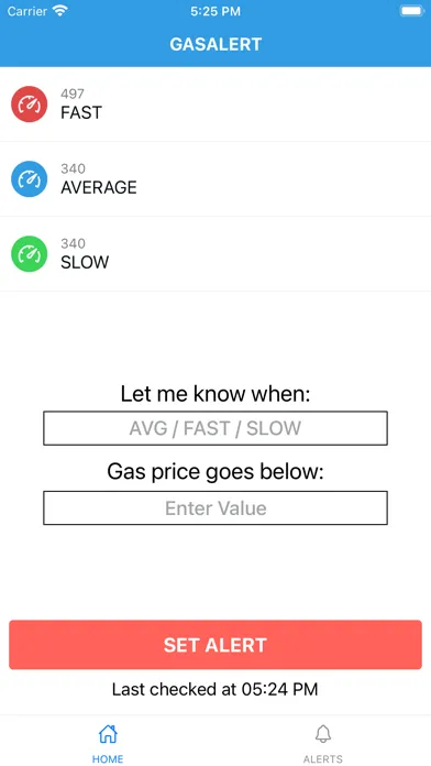 Ethereum Gas Alert Ekran Görüntüleri