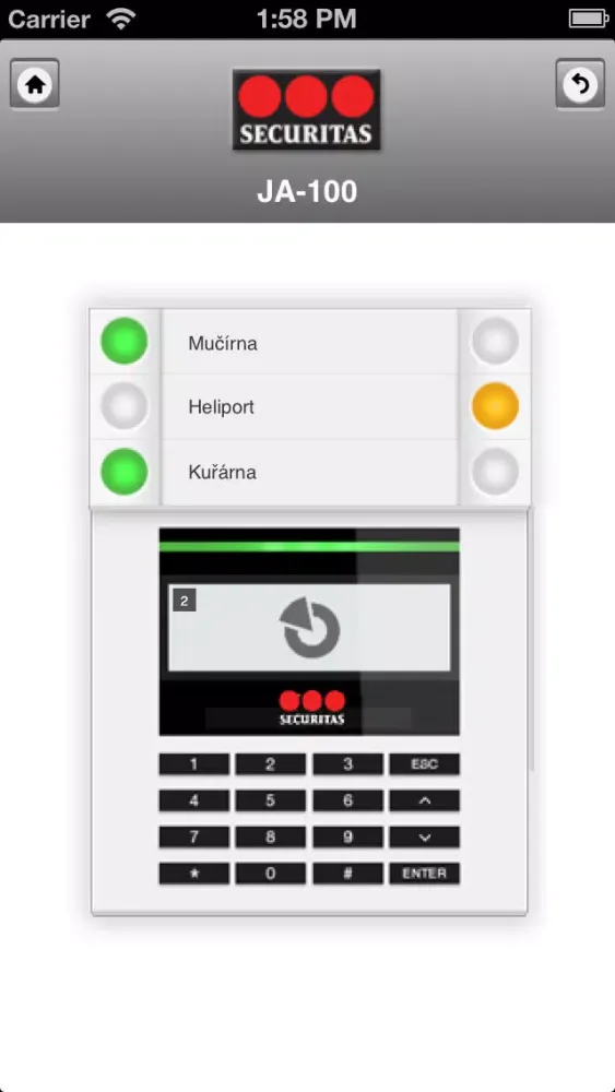 Capturas de tela do MySecuritas UAE