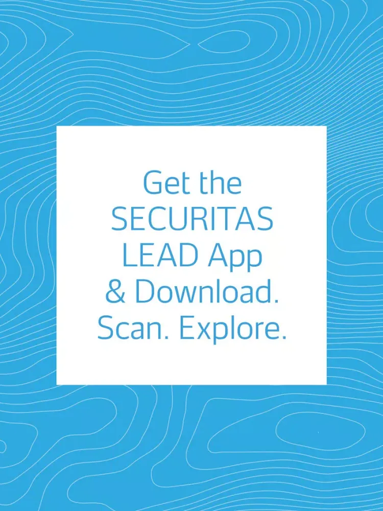 Tangkapan layar Securitas LEAD iPad 