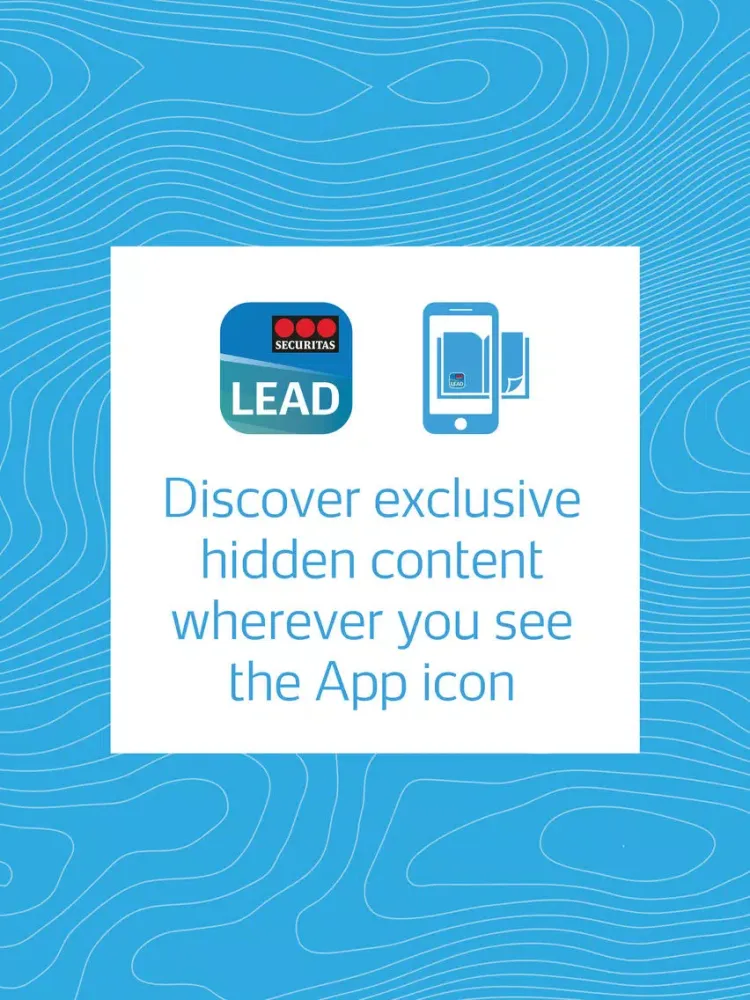 Tangkapan layar Securitas LEAD iPad 