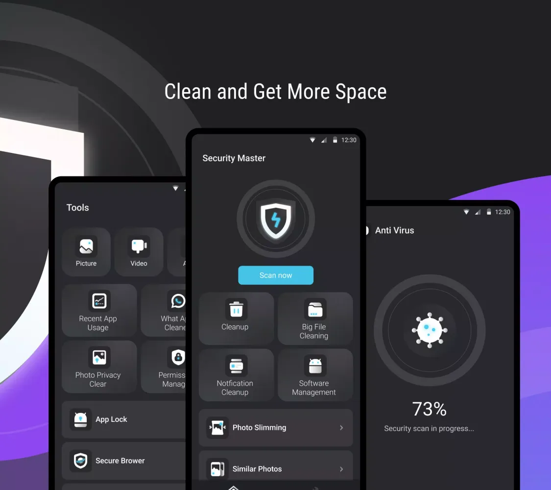 Capturas de pantalla de Security Master