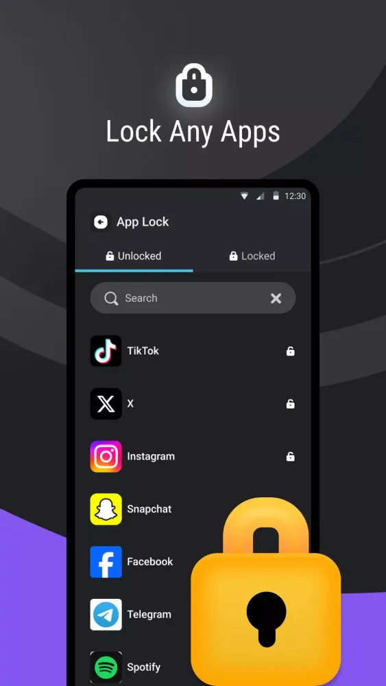Capturas de pantalla de Security Master