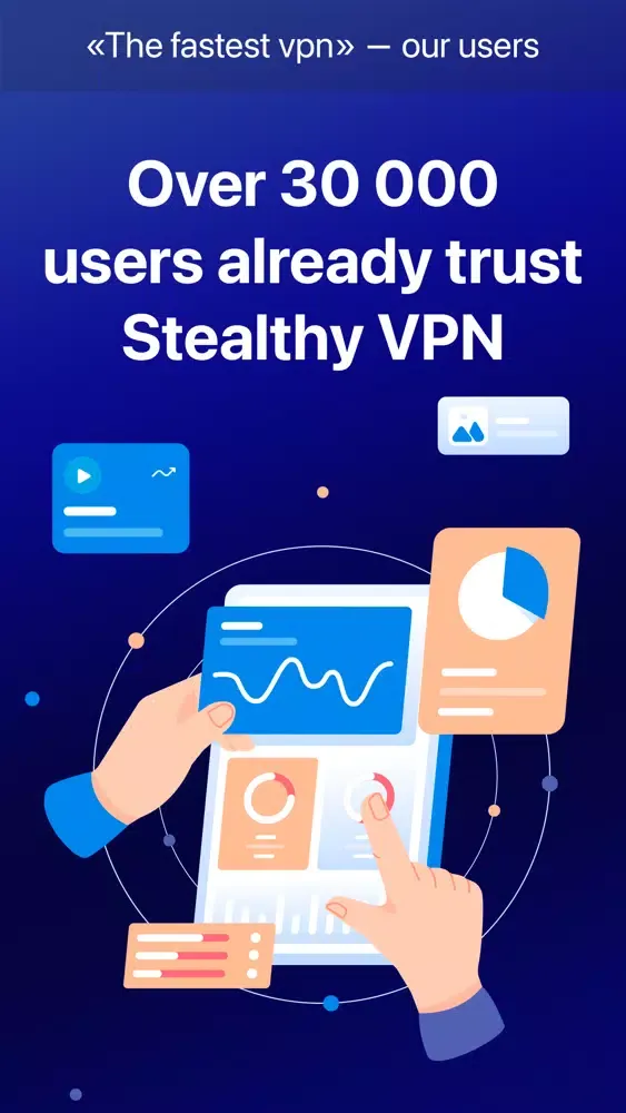 Stealthy VPN - Private Proxy Screenshots