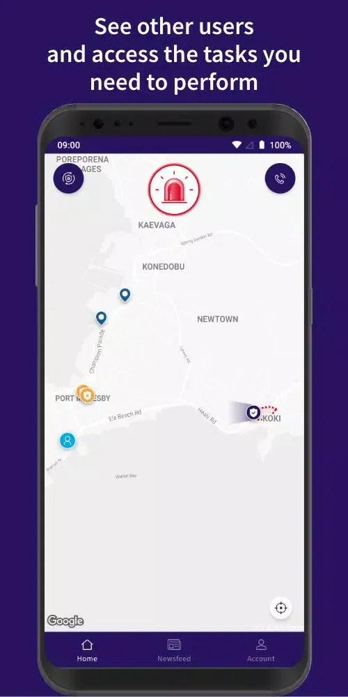 Tangkapan layar Responder Mobile