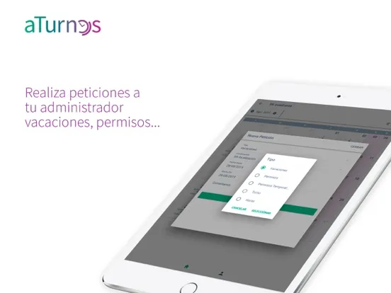 ภาพหน้าจอของ aTurnos iPad 