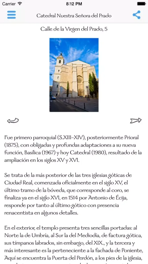 Capturas de pantalla de InfoQuijote Ciudad Real