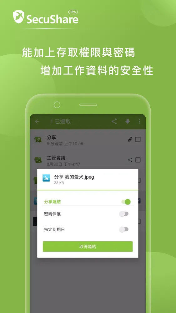 SSP - SecuShare Pro 스크린샷
