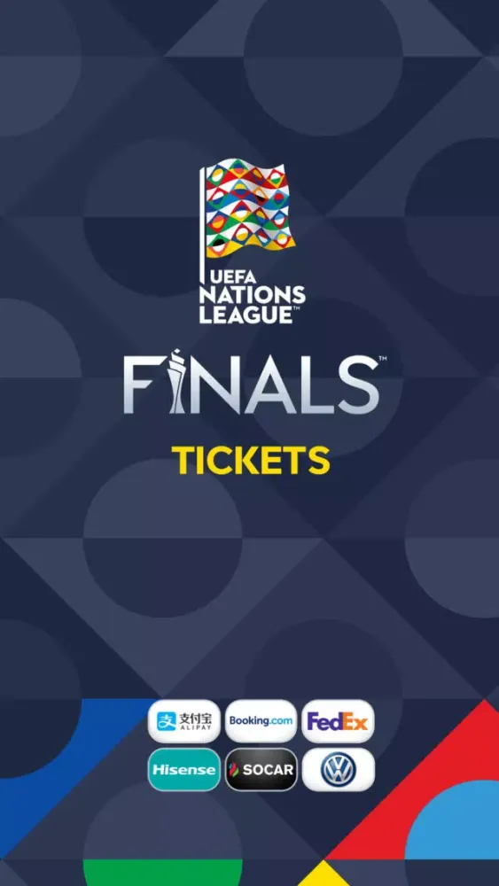 Captures d'écran de UEFA Nations League Tickets