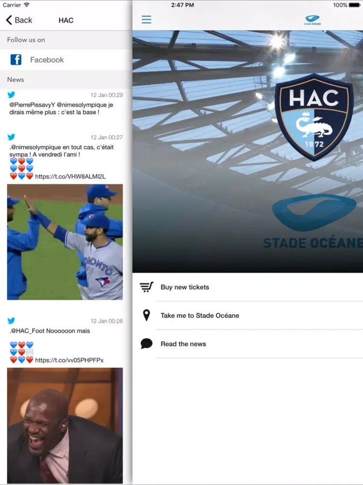 HAC iPad  سکرین شاٹس