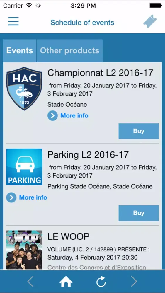 HAC سکرین شاٹس