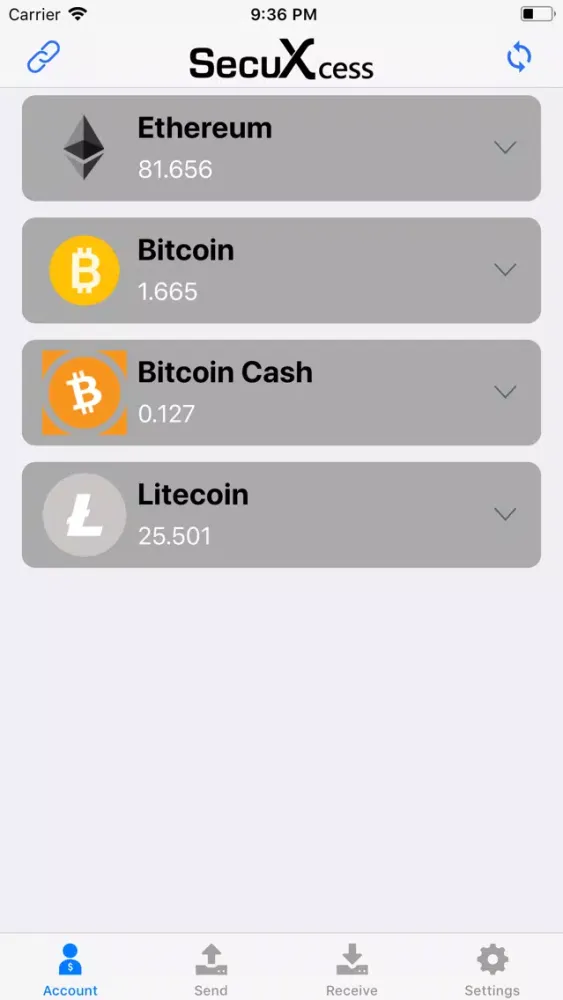 Capturas de pantalla de SecuXcess