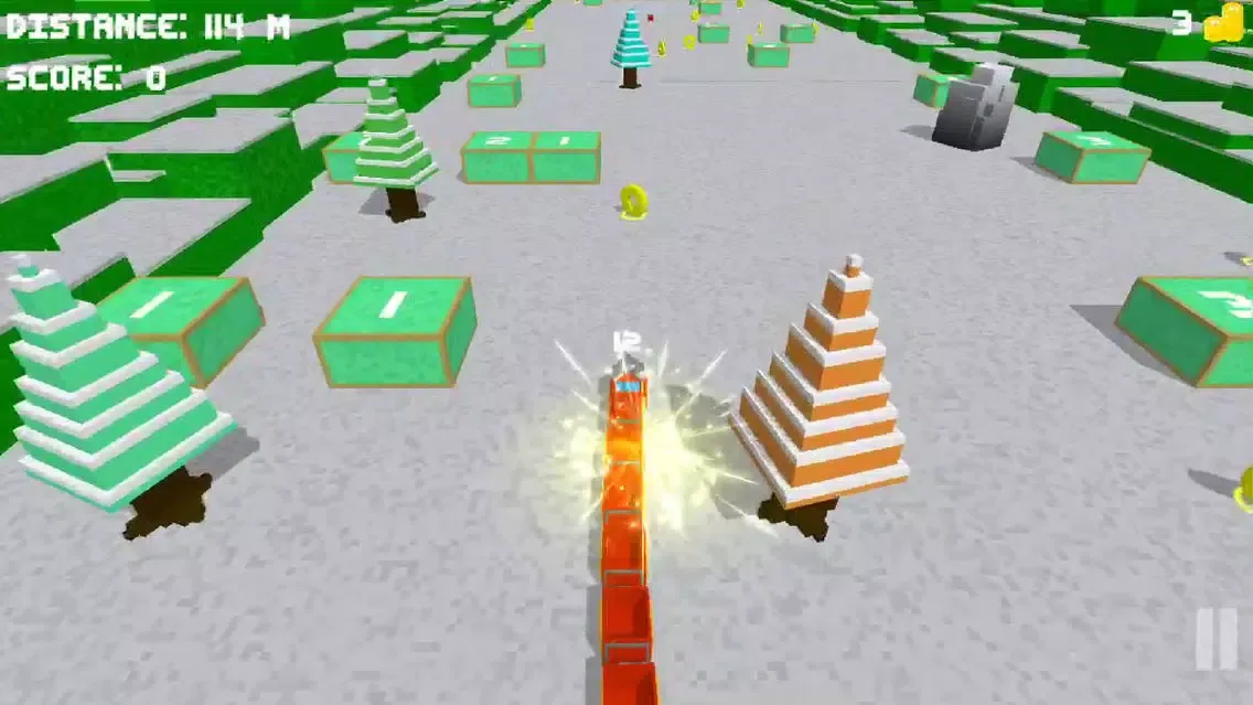 ภาพหน้าจอของ Snaker Road - Snakes vs Blocks