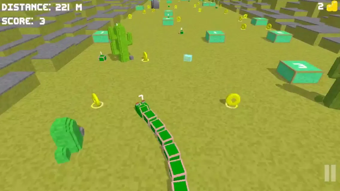 ภาพหน้าจอของ Snaker Road - Snakes vs Blocks