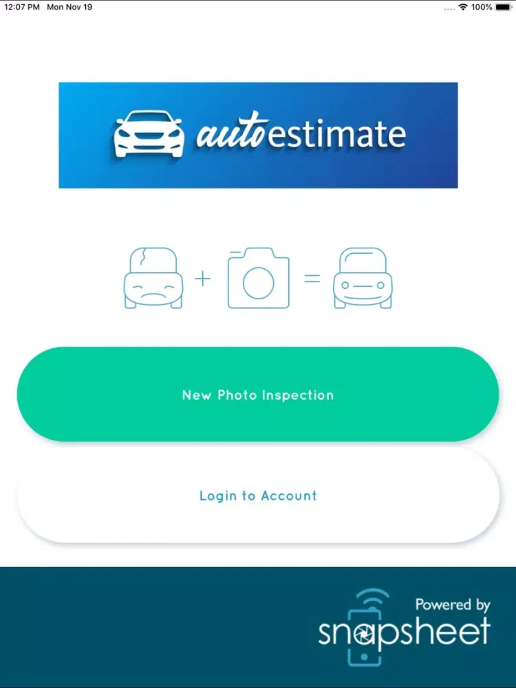AutoEstimate iPad  スクリーンショット