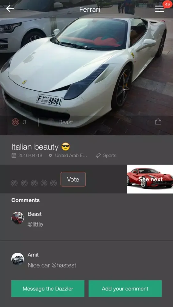 Dazzled Cars-Videos, Photos, Events, News,Buy/Sell Screenshots