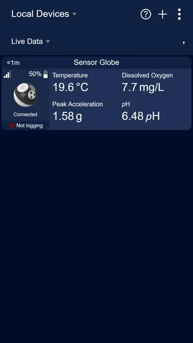 Sensor Globe Screenshots
