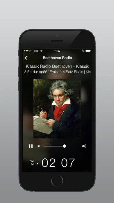 Beethoven Internet Radio سکرین شاٹس