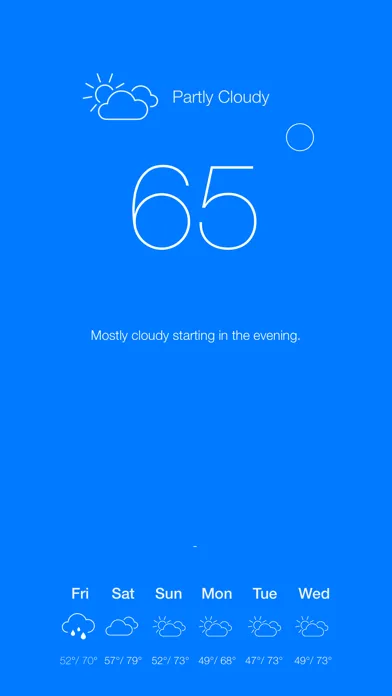 Sky Blue - Local Weather Warnings and Notifications Screenshots