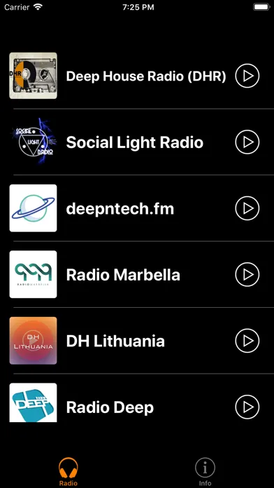 Planet Deep House 스크린샷