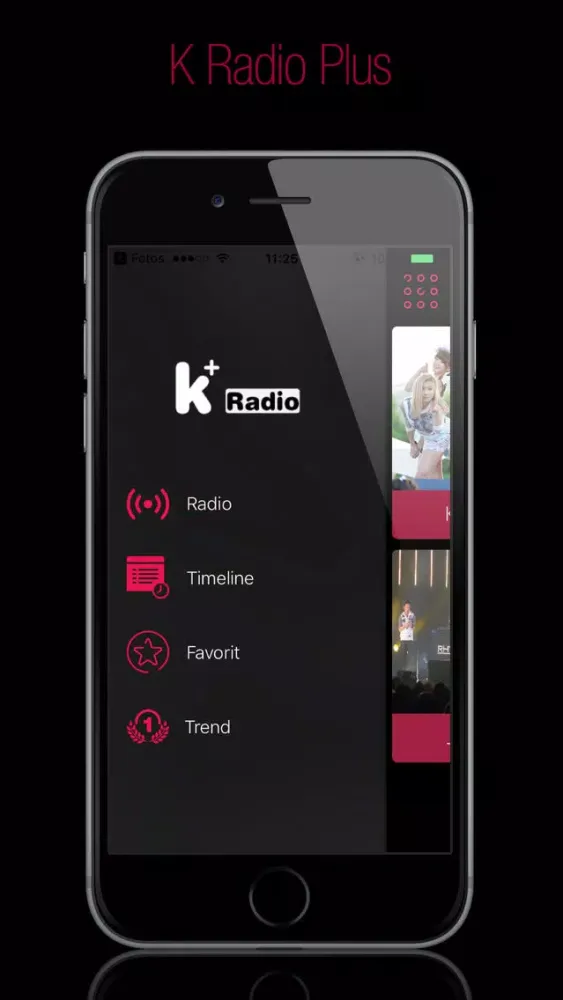 Tangkapan layar K Radio Plus