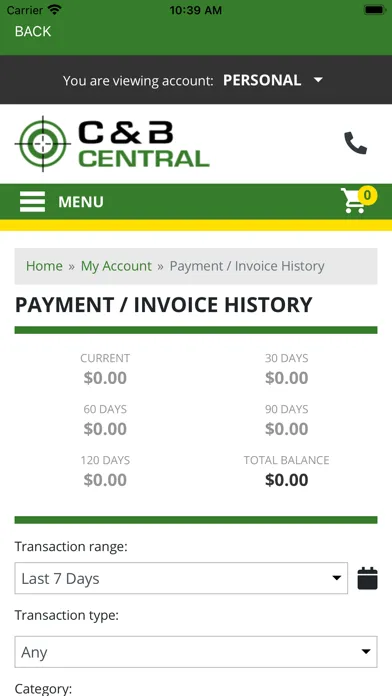 C & B Central应用截图