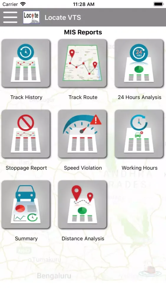 Capturas de pantalla de LocateVTS