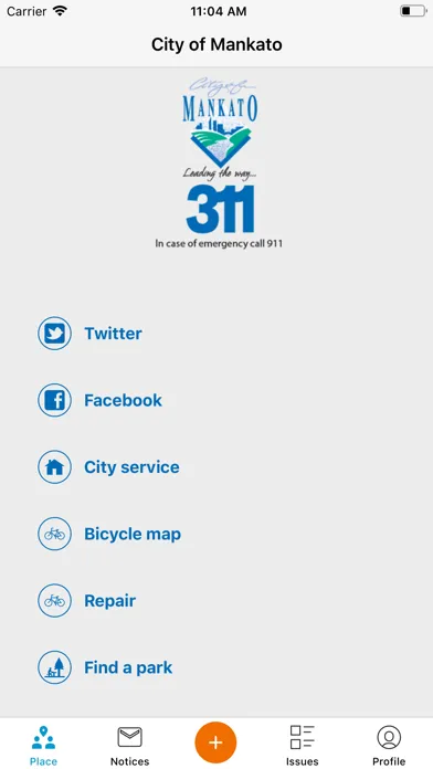 Скриншоты City of Mankato 311