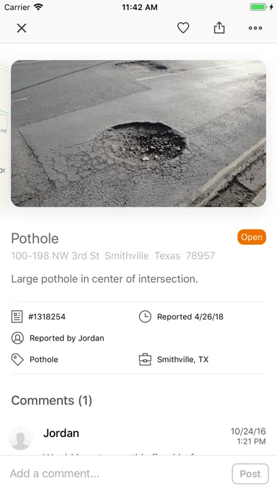 Скриншоты SeeClickFix Smithville