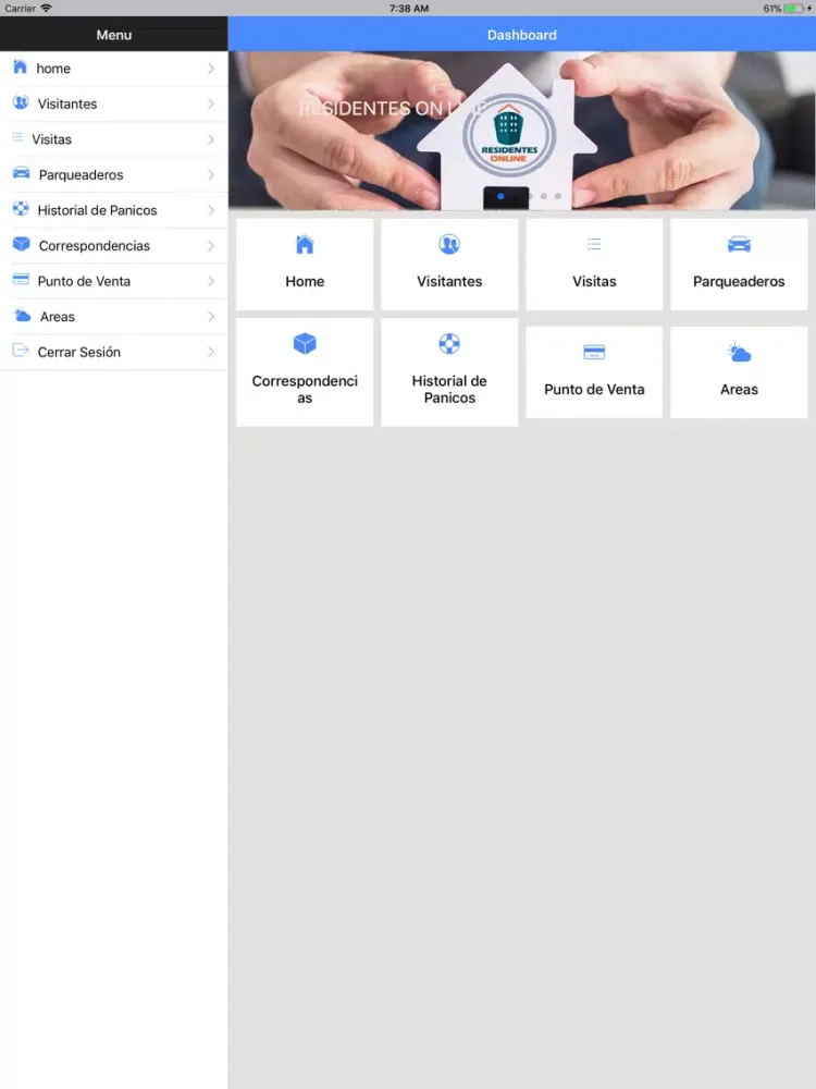 Скриншоты Residentes Online Admin iPad 
